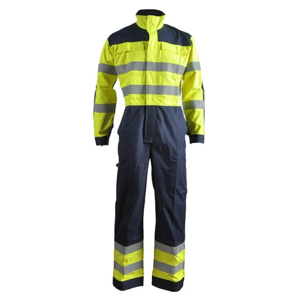 Wholesale High Quality Safety Overall Workwear Uniforms Sets / Pakistan Made Top Selling Comfortable Men Working Uniforms