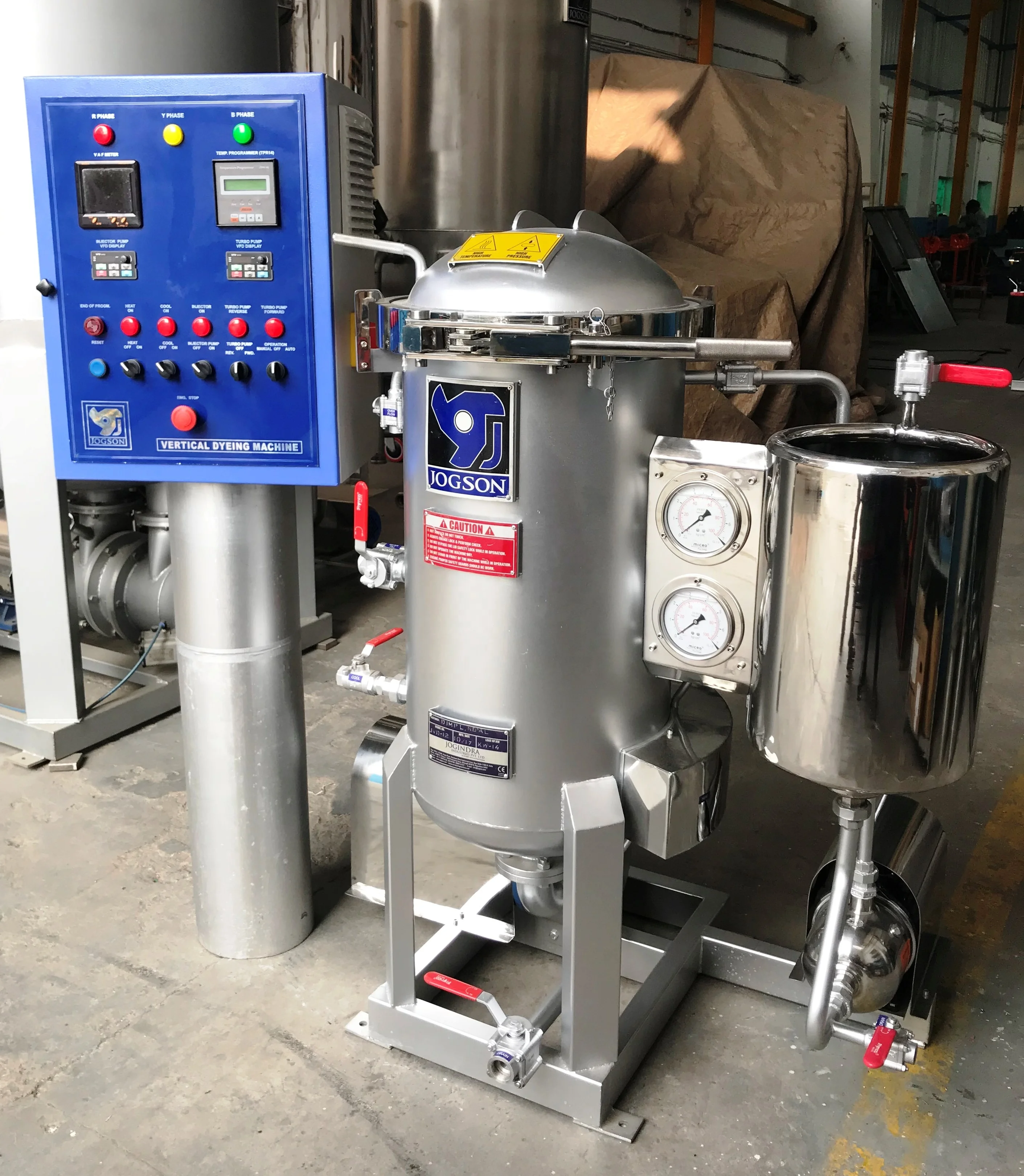 JOGSON HTHP Vertical Sample Dyeing Machine