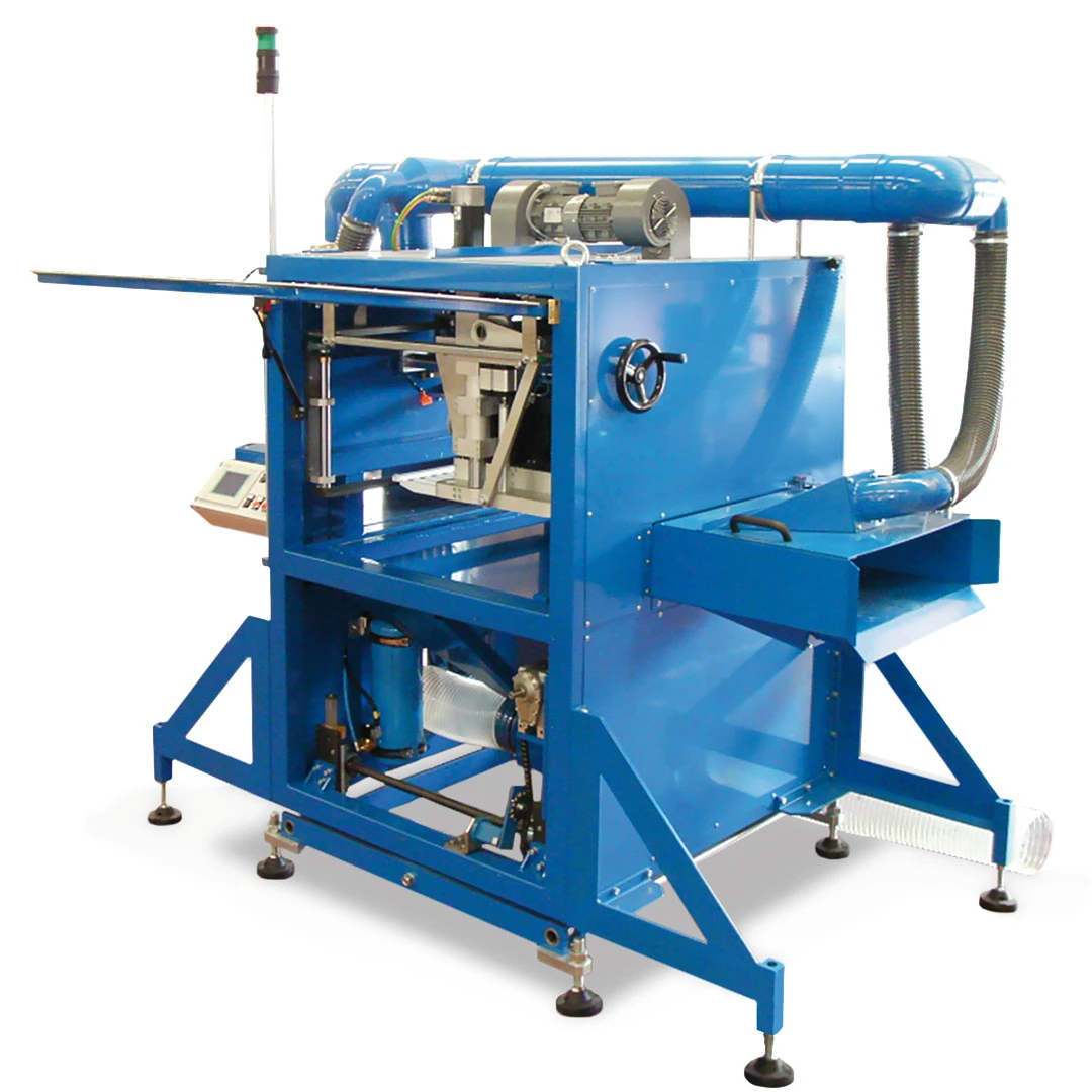 MM: Top-quality Italian Vertical milling machine for plastic profiles