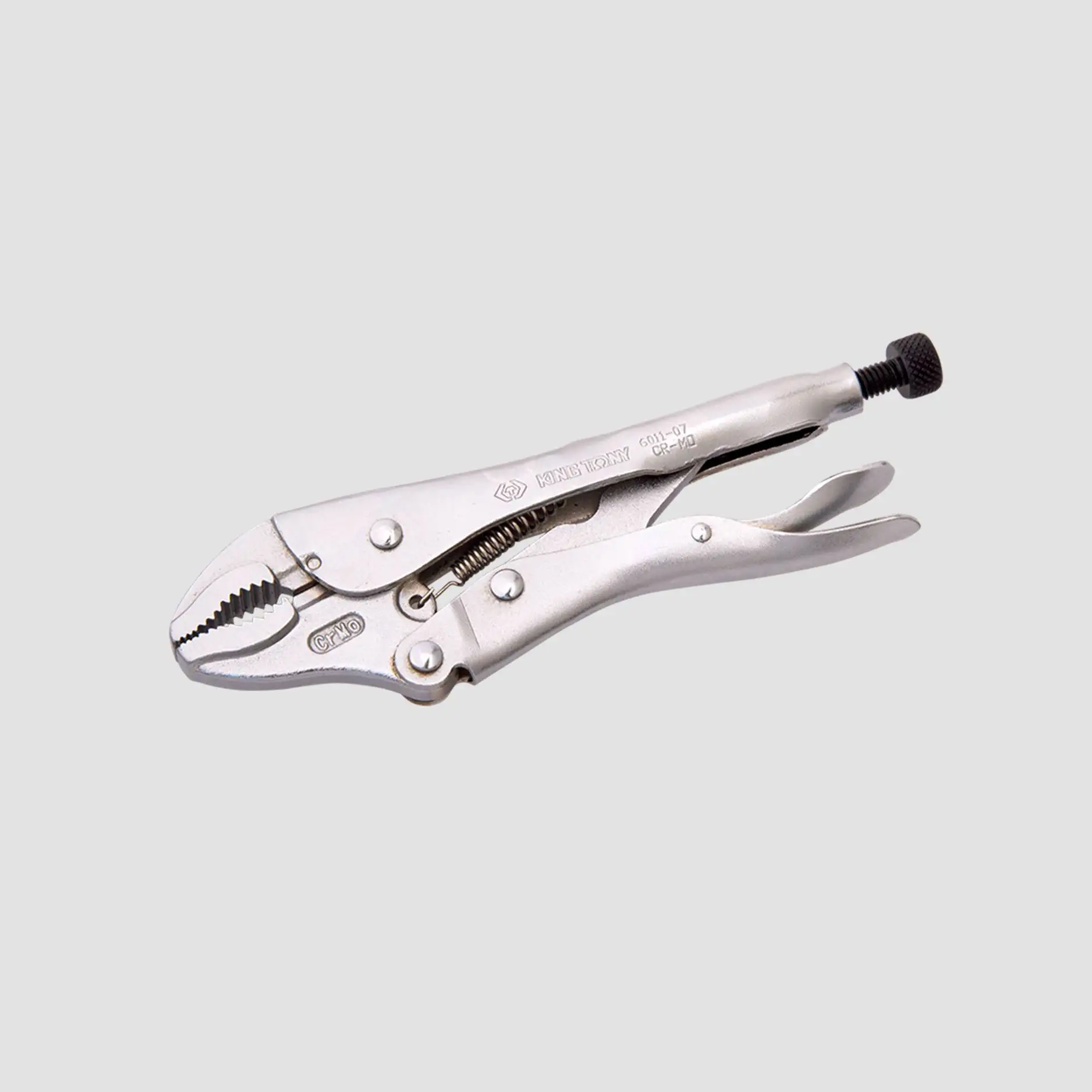 KING TONY Best Lock Locking Pliers Industrial Steel Taiwan Hand Tool 6011-10R