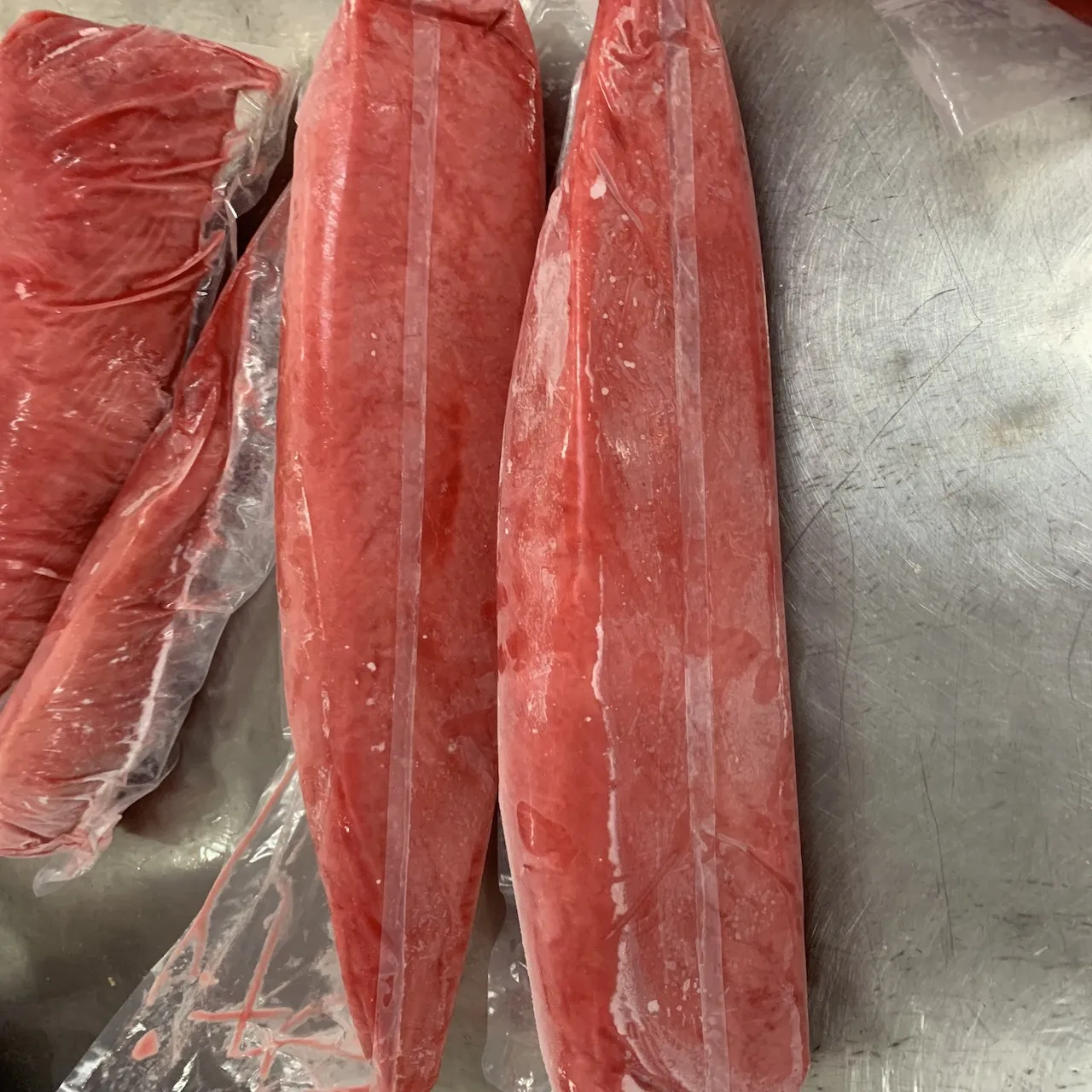 Frozen yellow fin Tuna loin size 2-5kg - origin Vietnam