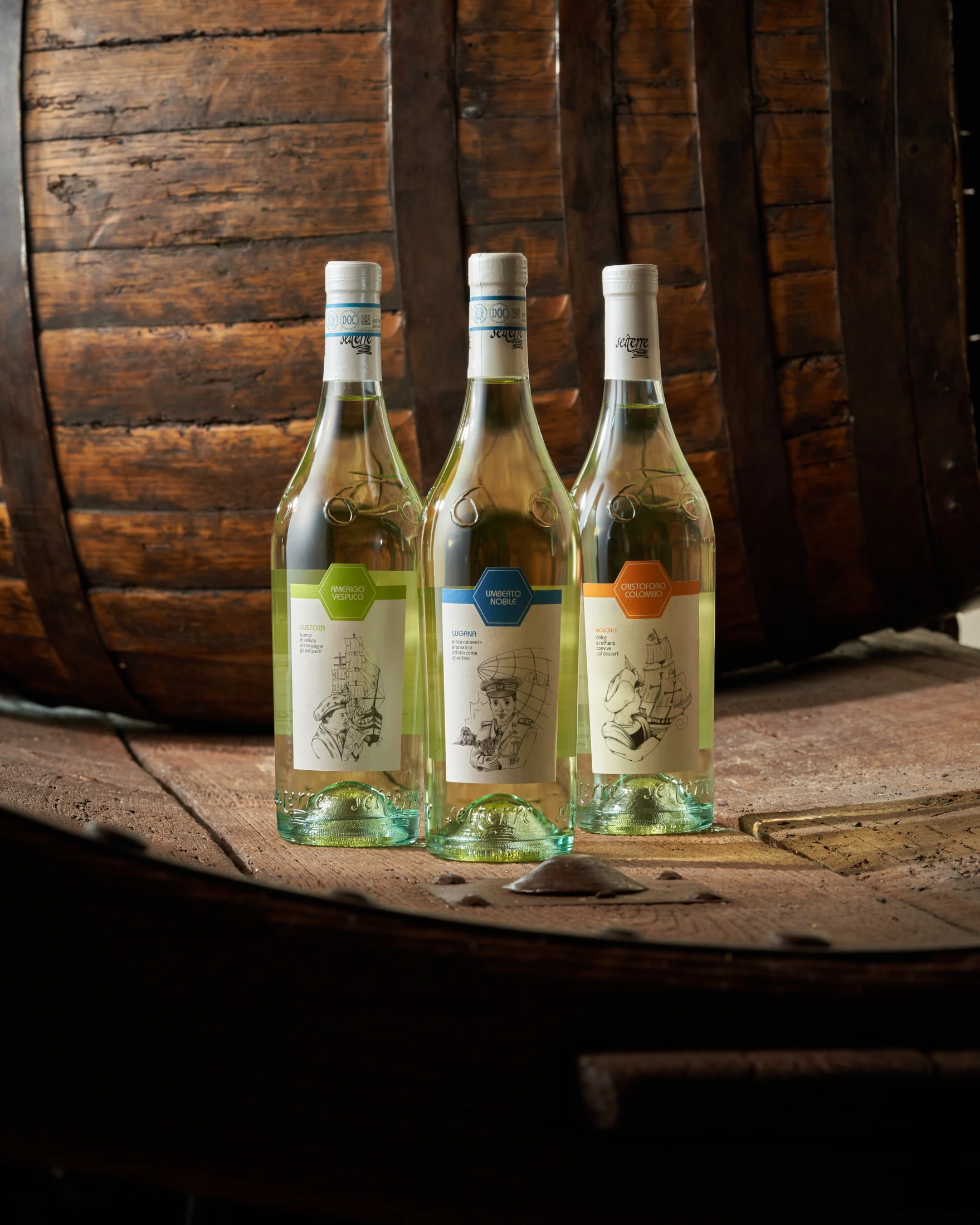 Fresh Fragrant Italian Origin Moscato IGT 750 ml Bottle Dessert Sparkling White Wine for HORECA