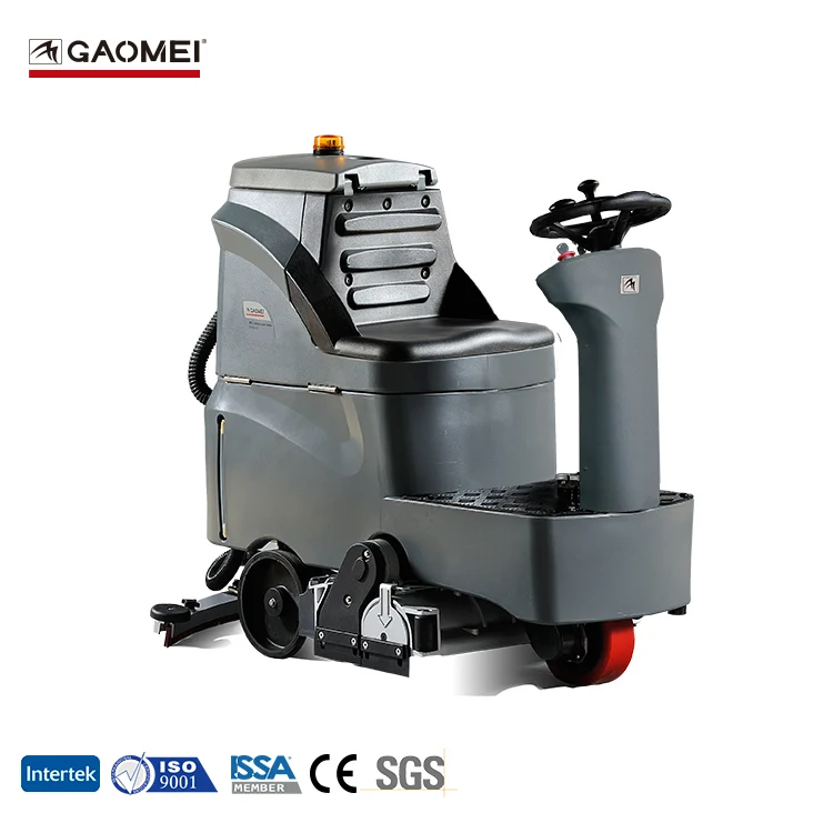 Automatic floor cleaning machine , ride on floor scrubber dryer GM-MINI with best quality
