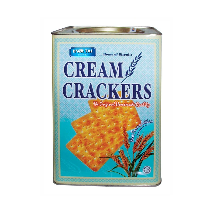 Hwa Tai Cream Crackers Tin - 800g Cream Crackers Biscuits