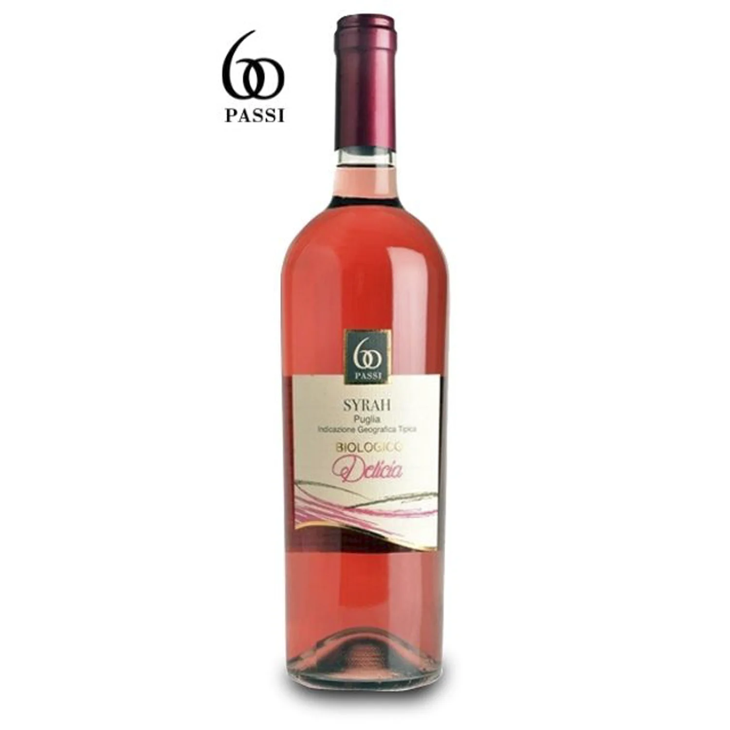 SYRAH ROSE WINE PUGLIA IGT 60 PASSI750ml