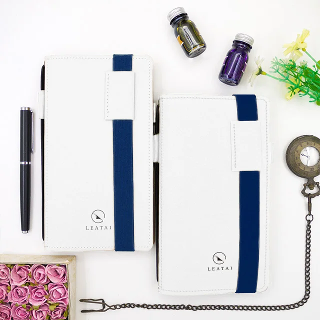 
white cover travel journal notebook 