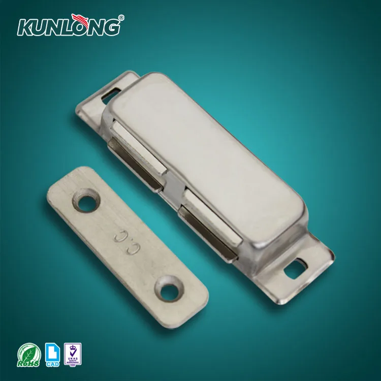 SK5-021-A/B/C Polished Stainless Steel 304 Magnet Door Latches Distribution Panel Catch for Lift Packed in Box or Bag