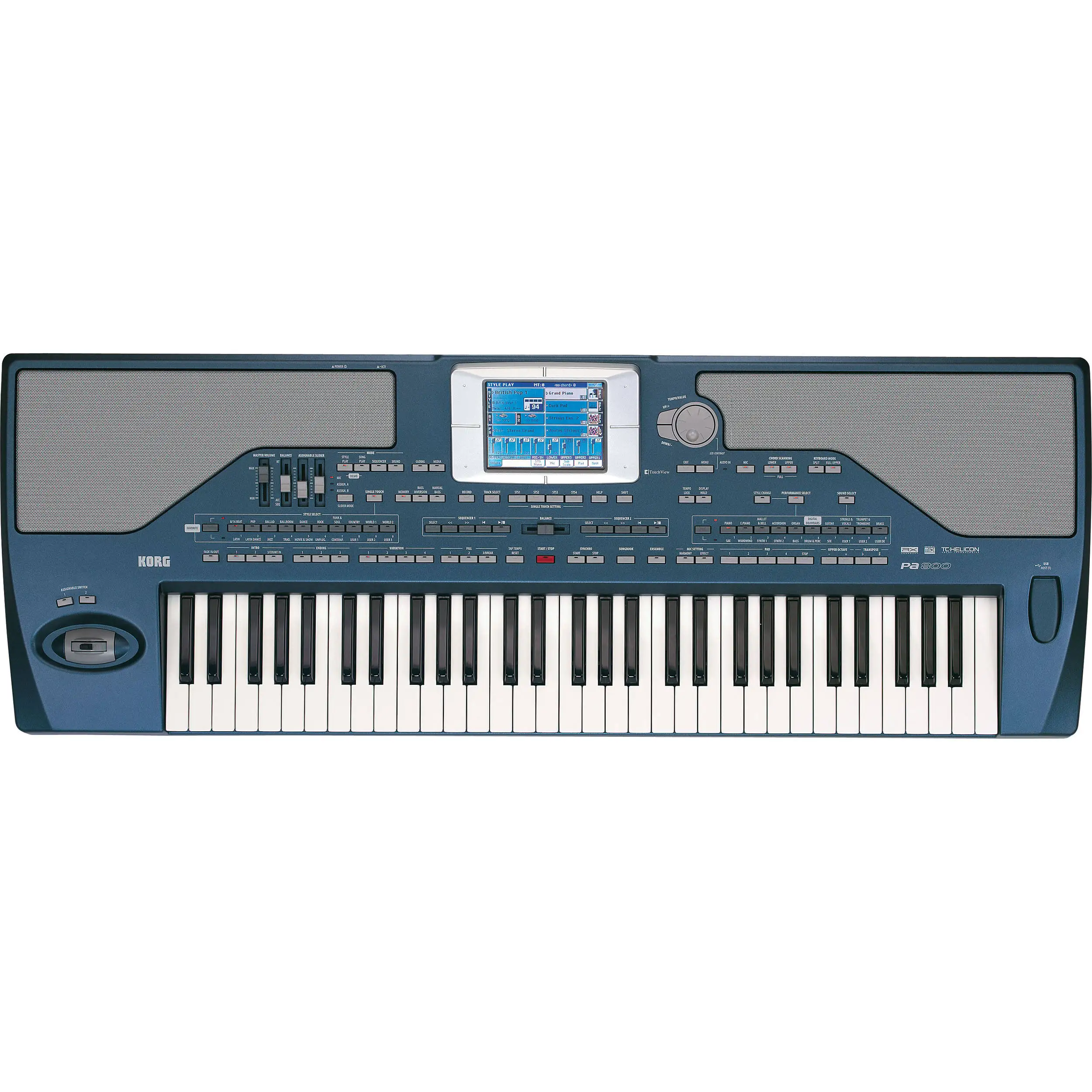 Free shipping KORG PA800 61-KEY PROFESSIONAL ARRANGER KEYBOARD