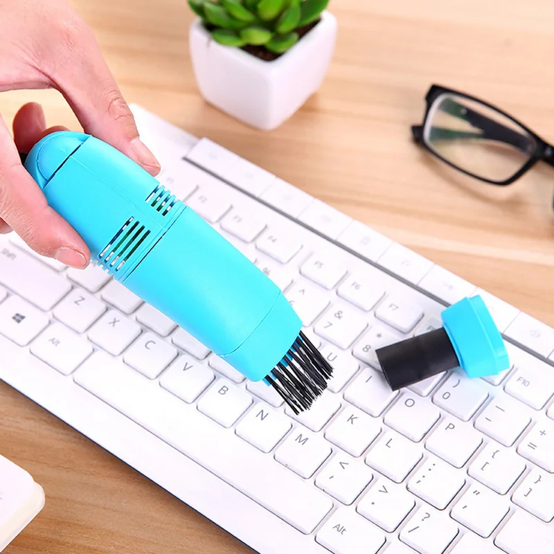 
Keyboard Vacuum Cleaner USB Multicolor Portable Mini Handheld Dust Cleaner Laptop Keyboard Cleaner Eco-friendly ABS with Bag 35 