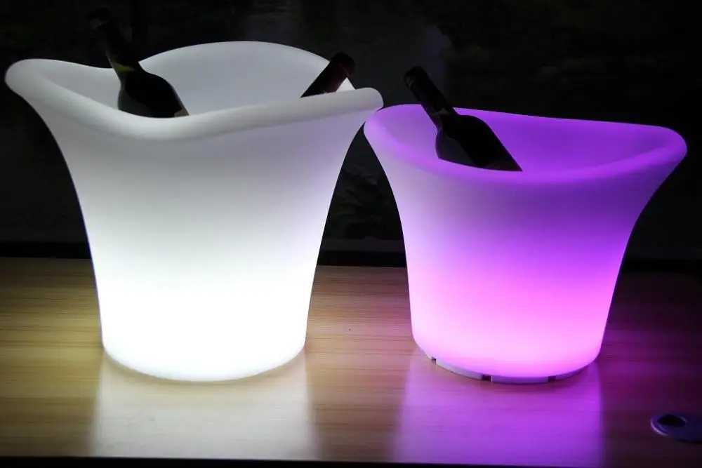  Пластиковая бутылка для напитков вина пива светящаяся подсветка armand de brignac светодиодное ведро льда шампанского