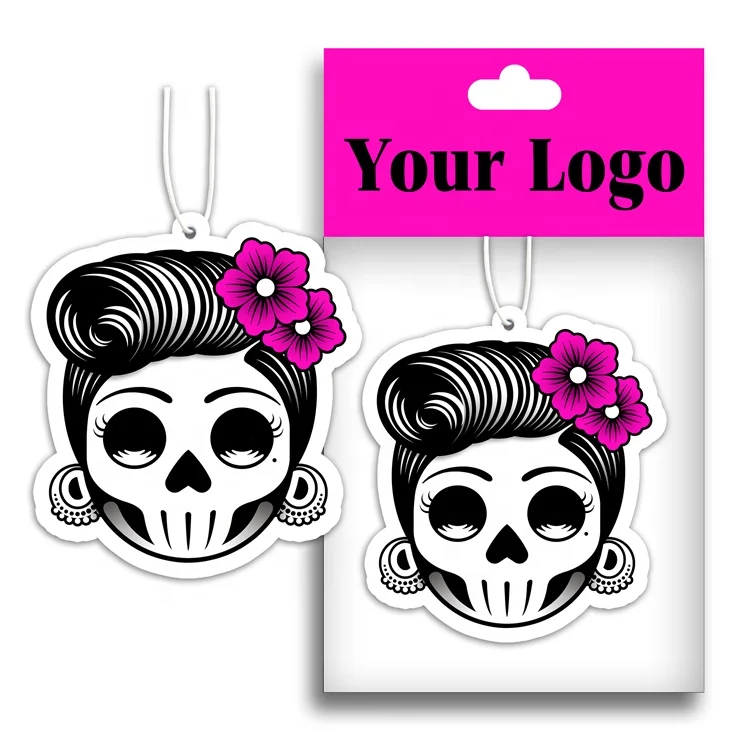 Hot sales nice smell custom scent car air freshener hanging