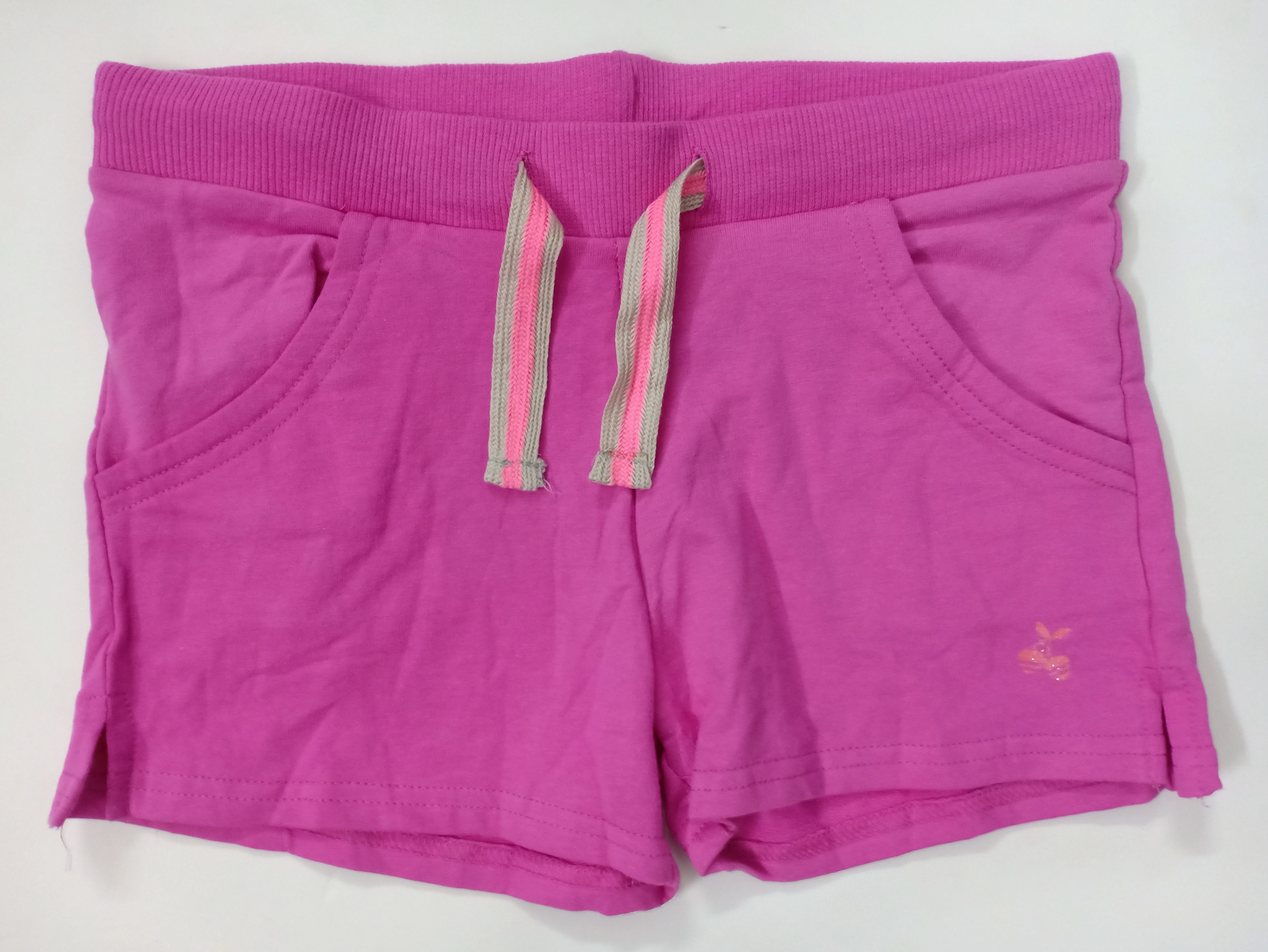 Overrun Garments Surplus Branded Labels Girls Kids Elastics Waist Drawstrings Casual Cotton Shorts Outwears Bangladesh Stock Lot