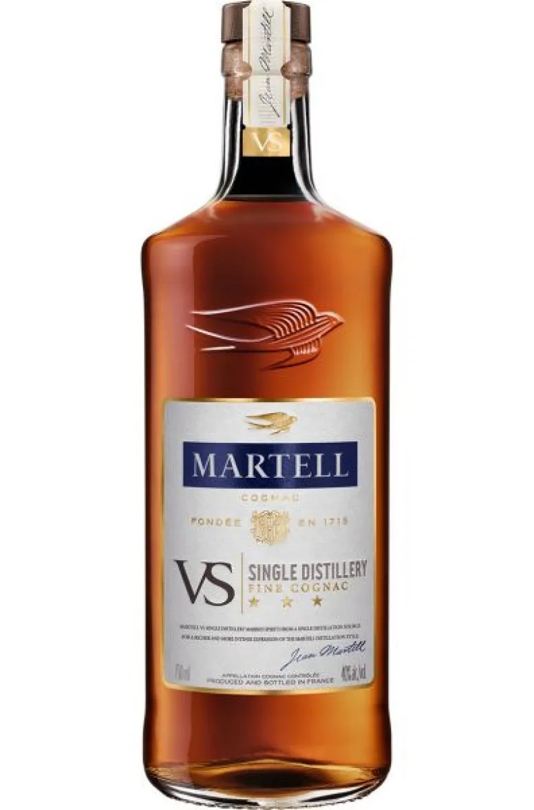 Старинный тонкий коньяк Martell - VSOP medлеон (1