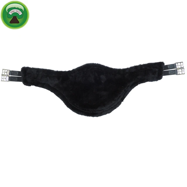 Elastic leather antiaging horse racing girth