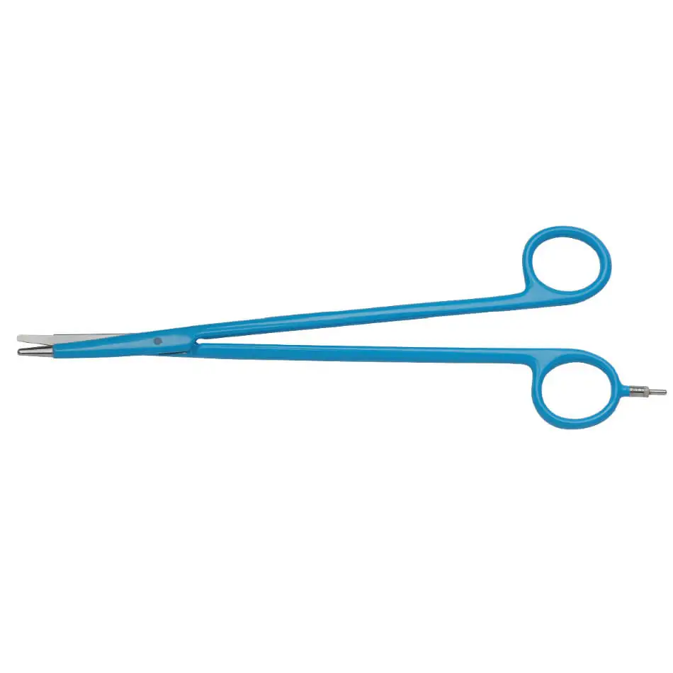 Bipolar Delicate Metzenbaum Scissors, 7'(18cm),8'(20cm) Curved, Delicate Jaw, Regular Jaw