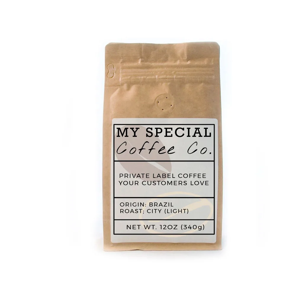 
Низкий минимальный заказ, частная этикетка, 12 унций, кофе специального класса, частная этикетка кофе для розничной торговли с минимальным заказом, начиная с одного чехла 8 карат 