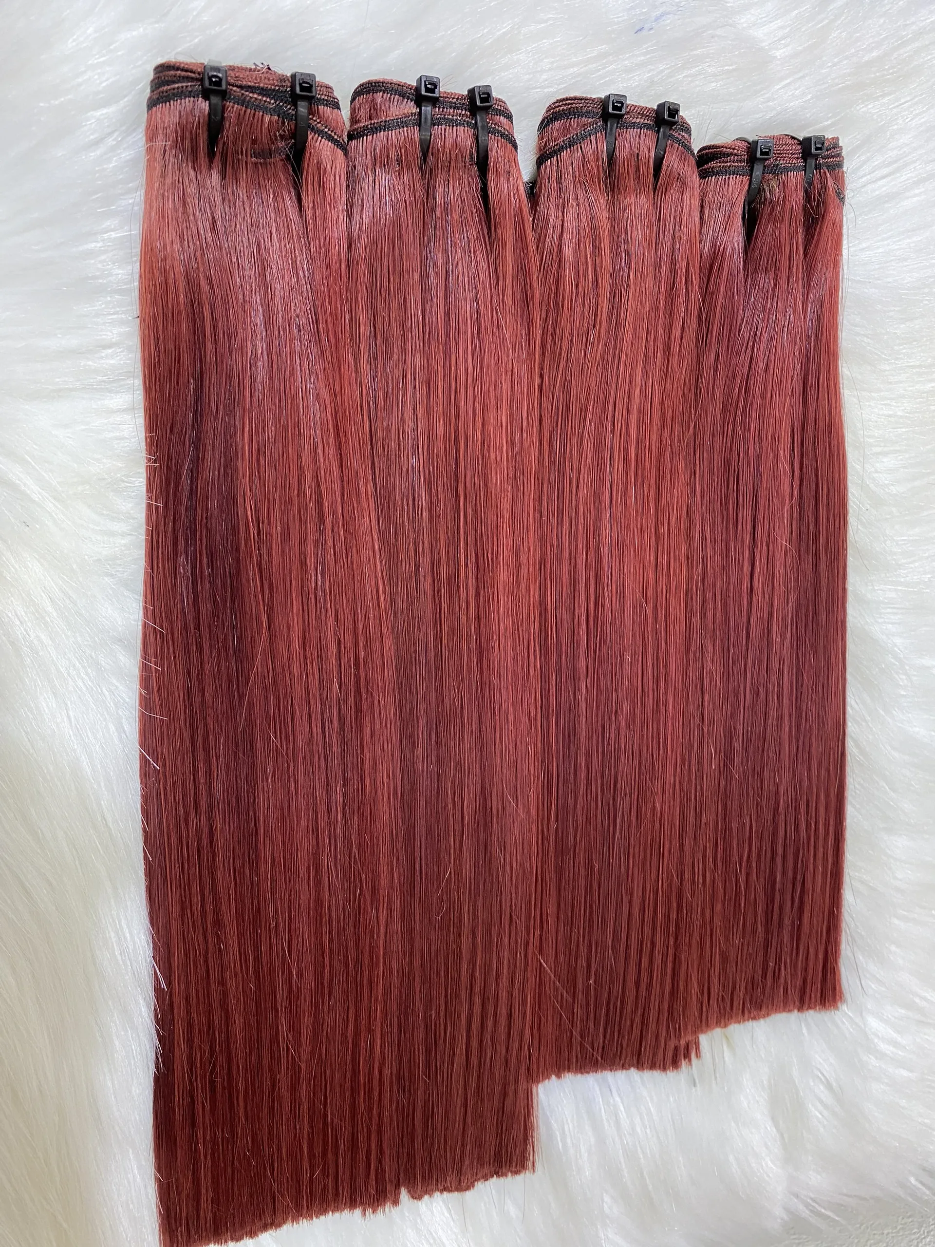 Супер двойные натуральные прямые человеческие волосы. 10 А волосы из Вьетнама