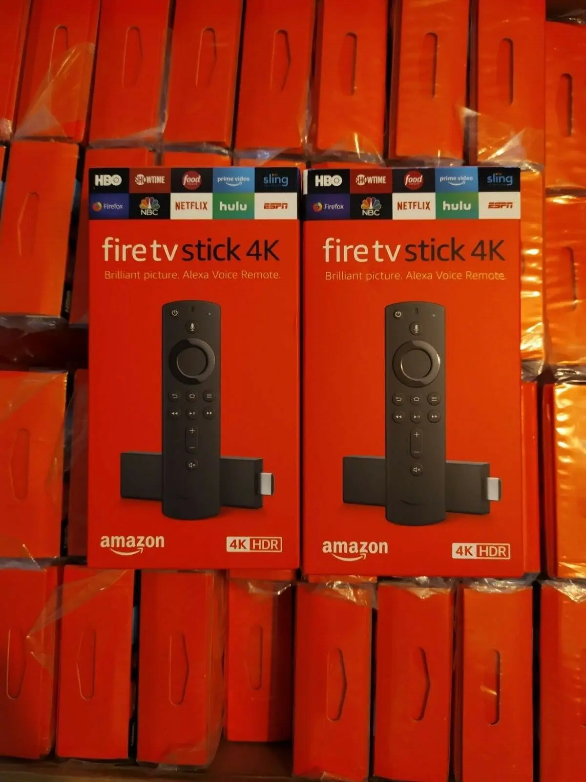 New SEALED- Amazon TV Fire Stick 4K Ultra HD Firestick with Alexa Voice Remote Streaming Media Player..!!