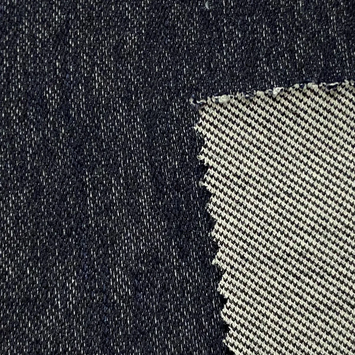  Трикотажная джинсовая ткань г/кв. М цвет Индиго 95 хлопок 5 спандекс