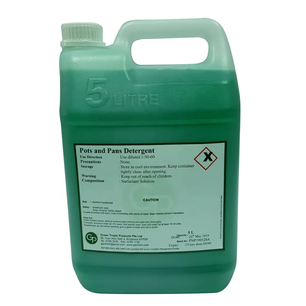 High Quality Pots and Pans Detergent For Removing Stubborn Oil