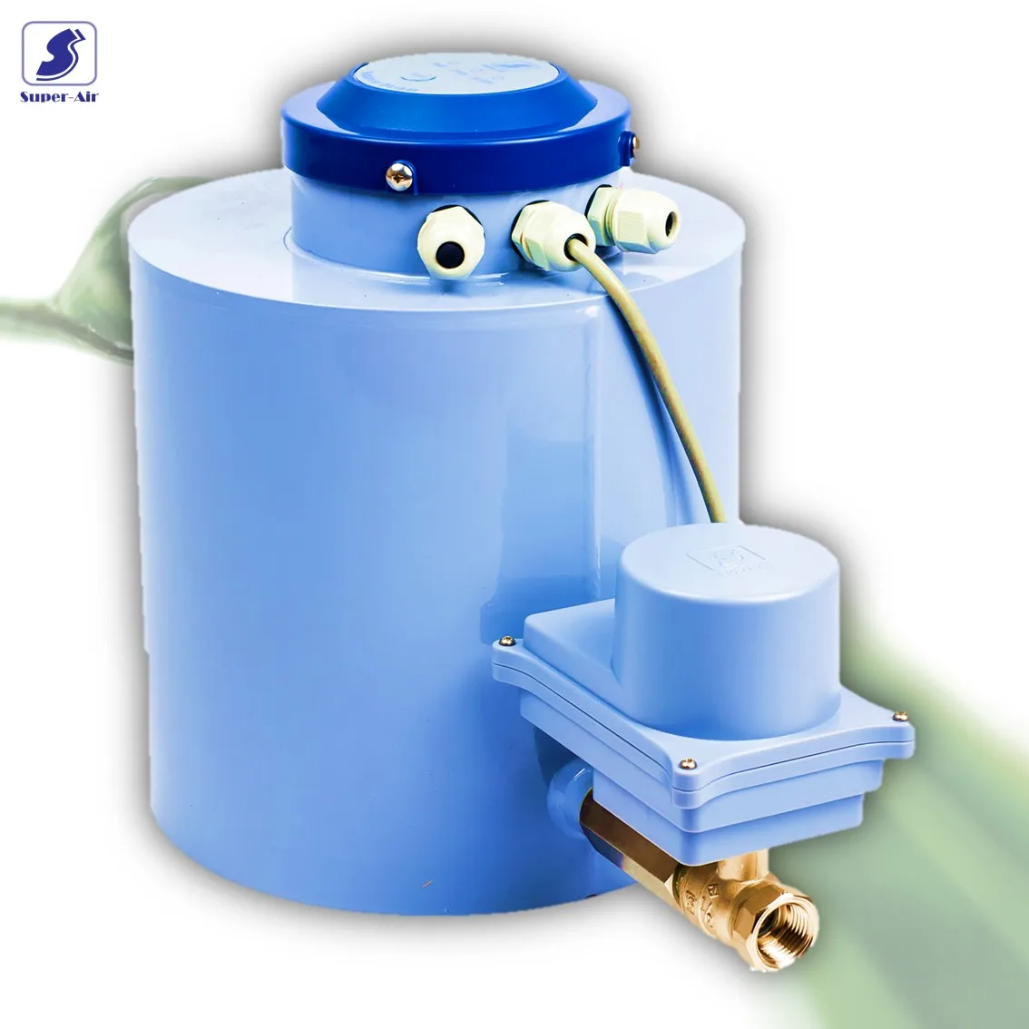 Motorized Ball Valve Type ZERO AIR LOSS Auto Condensate Drain for Air Compressor System