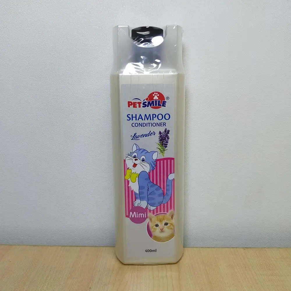 Petsmile Conditional  Cat shampoo Shower Gel Bath Lavender 400ml Malaysia