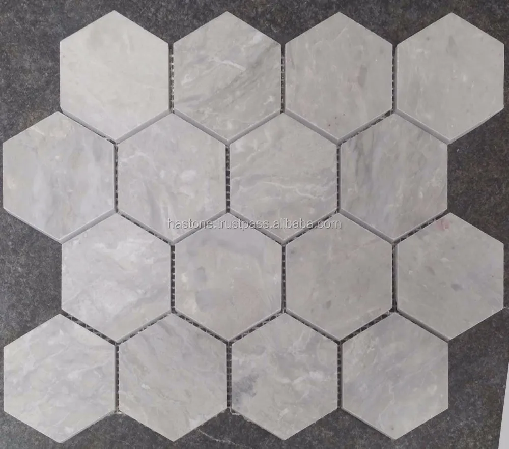 Luxury High Quality Marble Stone Mosaic Tiles Square Pattern for Interior Wall Decoration Directly from Vietnam