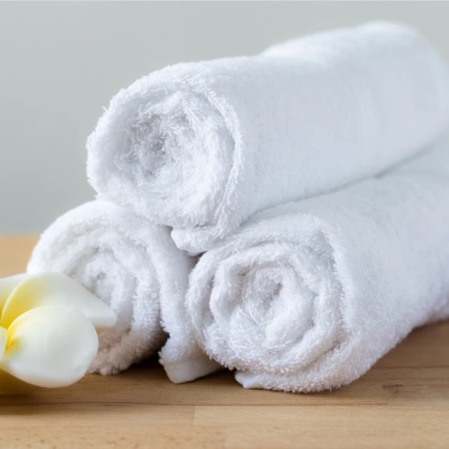 Eco friendly luxury White hotel bath linens Golf Bath Towels from India  with azo free quality