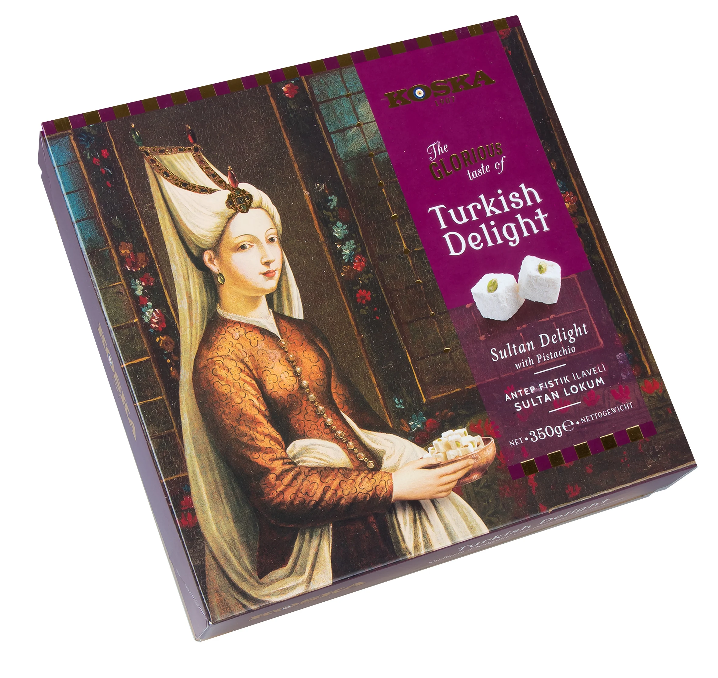 Хит продаж, оптовая продажа товаров-турецкие деликатесы-350 г, турецкие деликатесы Султан с фисташками