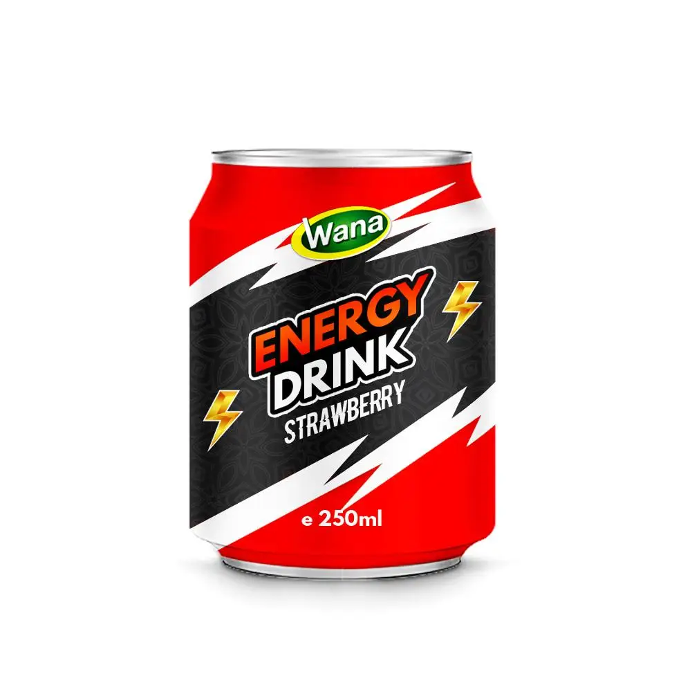 250ml Canned  Energy Drink With Pomegranate Juice