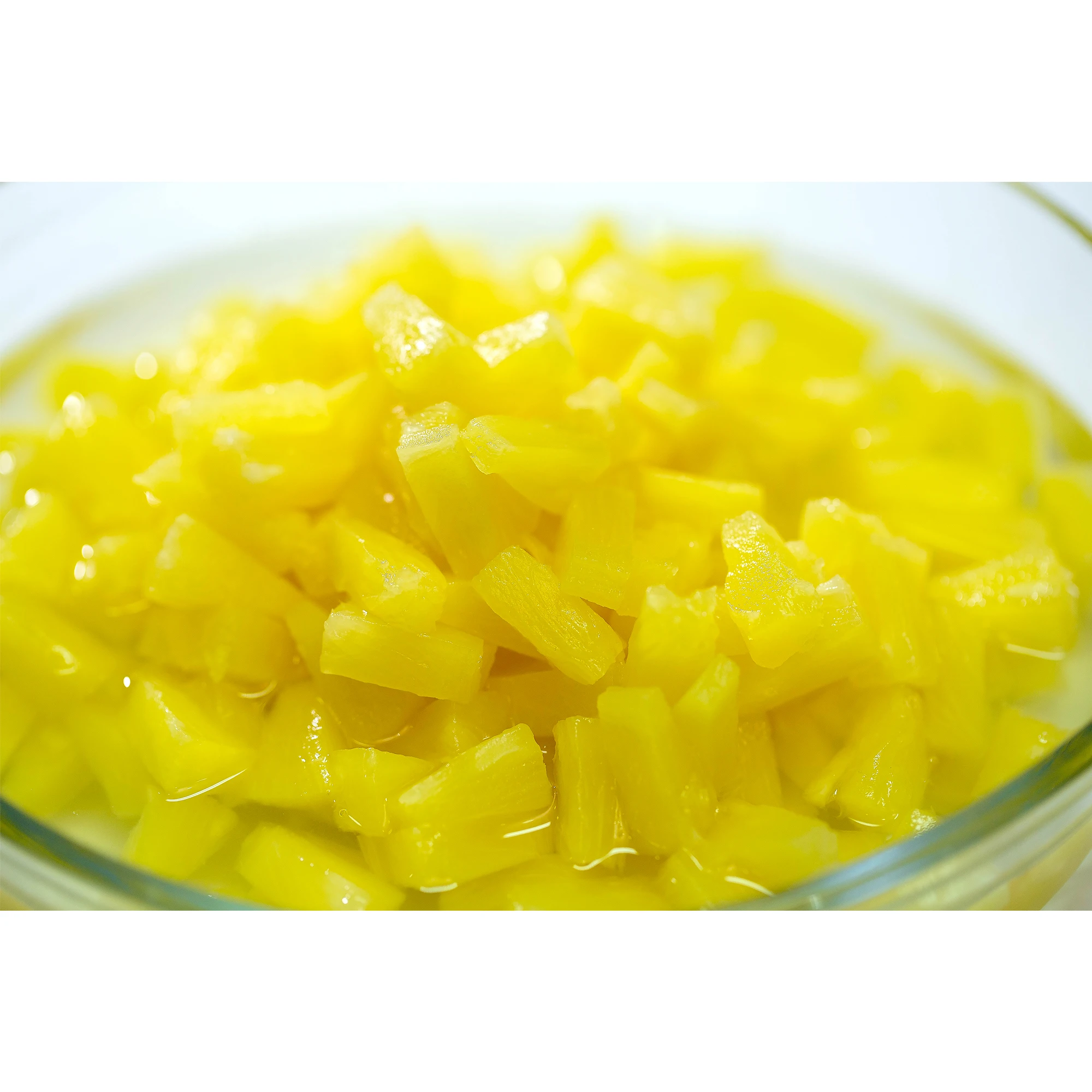 Canned Pineapple Pieces 108oz Premium Quality Fruit from Thailand
