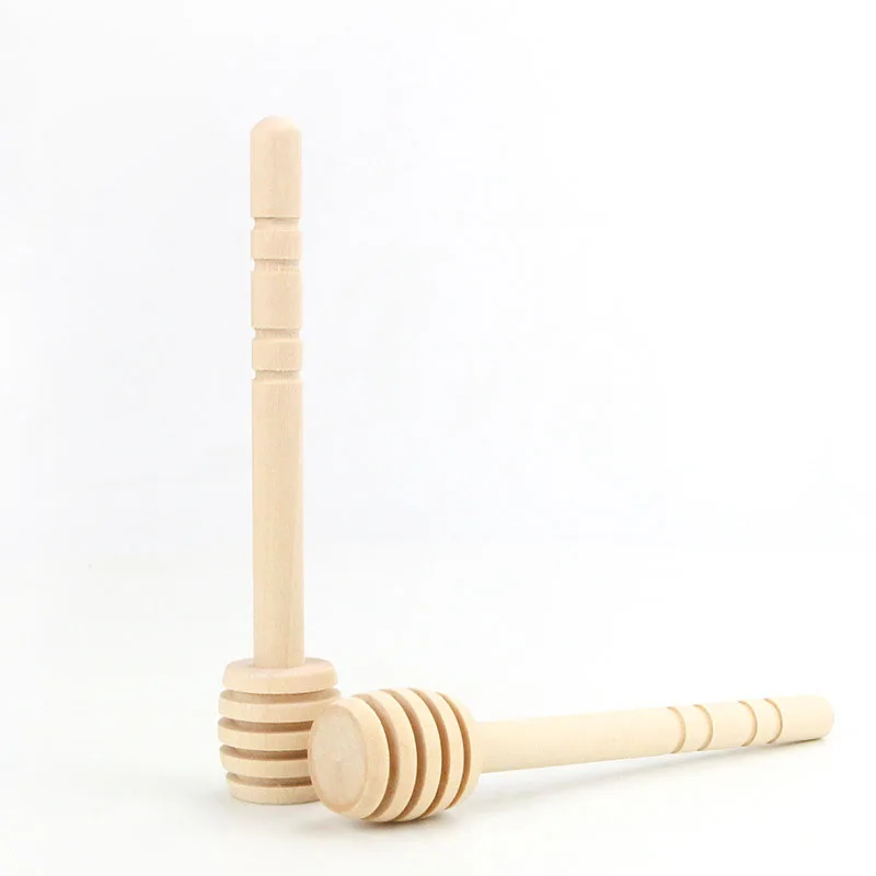 Long Wooden Honey Dipper