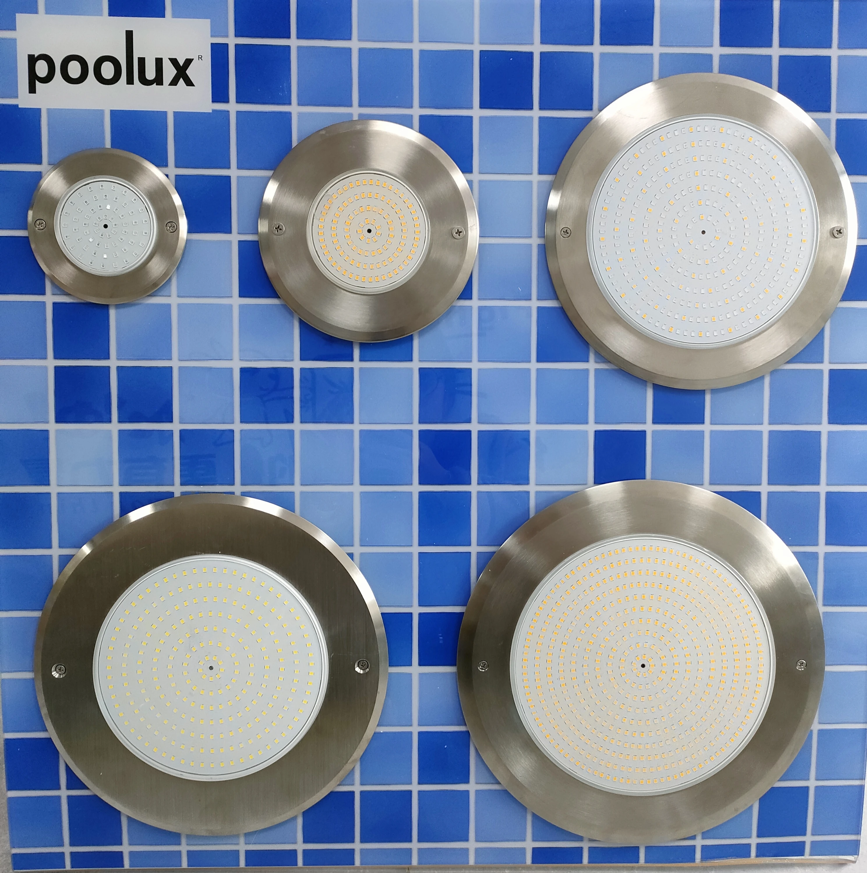 2022 High Quality Waterproof 260mm IP68 12V AC Underwater Ultra thin Resin wall mounted Lamp Led Swimming Pool Light