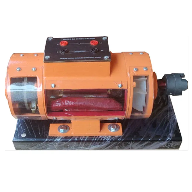3HP 3 Phase AC Slip Ring Induction Motor Cut Section View Educational Equipment