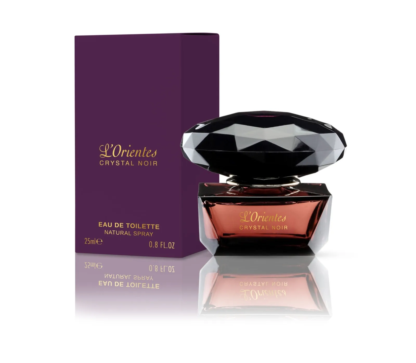Hot selling product Perfume Woman Lorientes Crystal NOIR Wholesale Private Label
