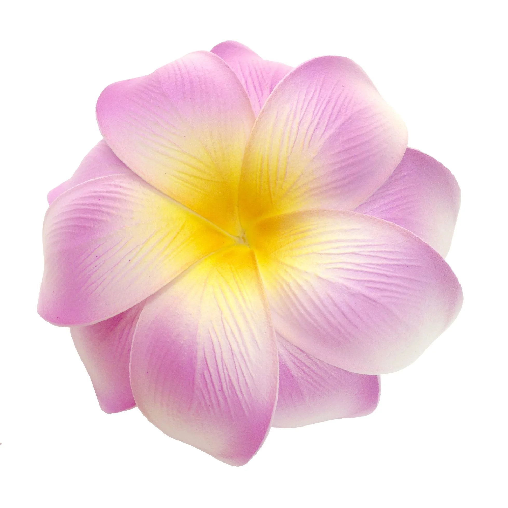 Fashion Handmade artificial plumeria frangipani foam flower with double flower high quality,  good for gift and deco