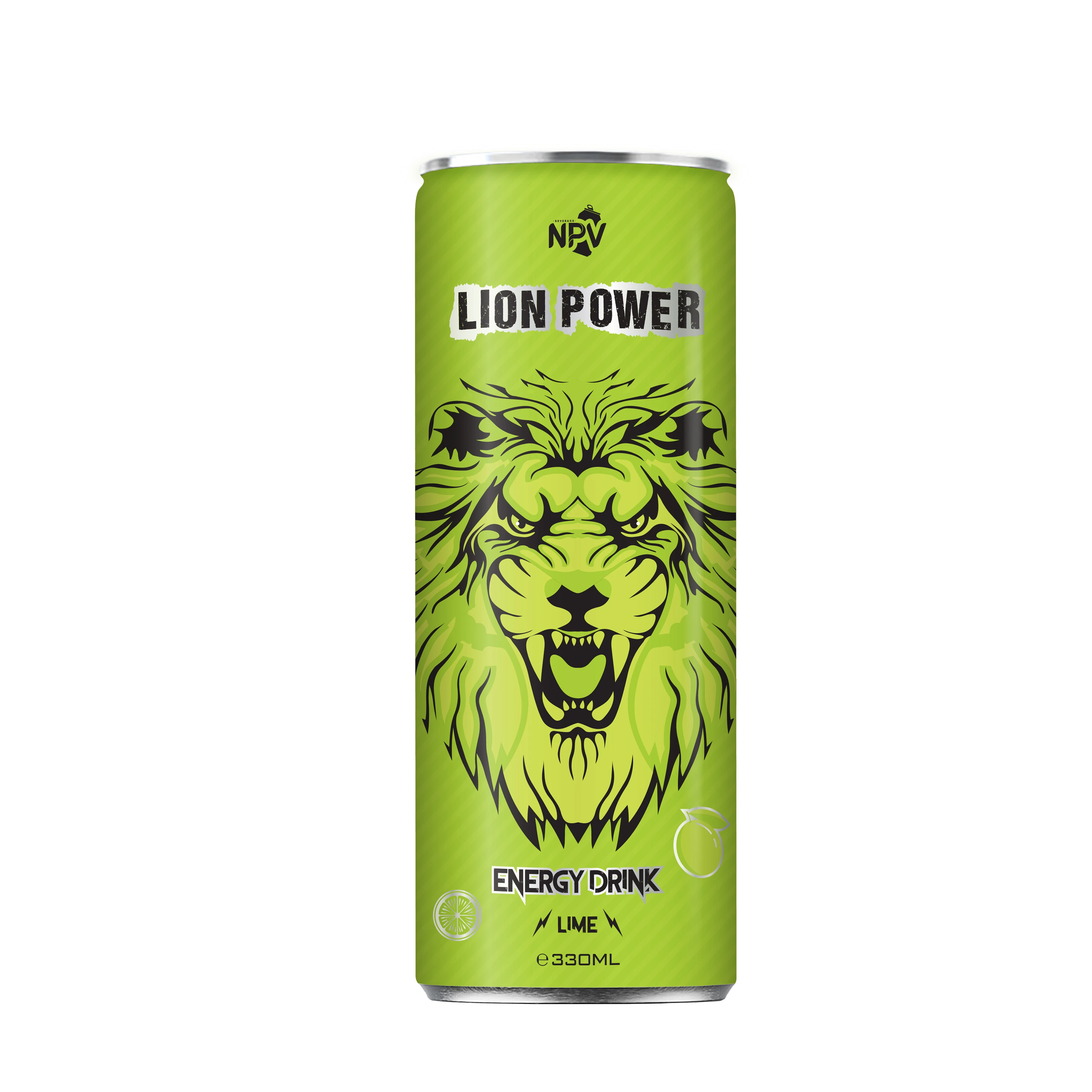 Supplier Private Label  Instant Energy Drink 330ml Can Company Price  Best Quality Energy Drinks Lime Flavor