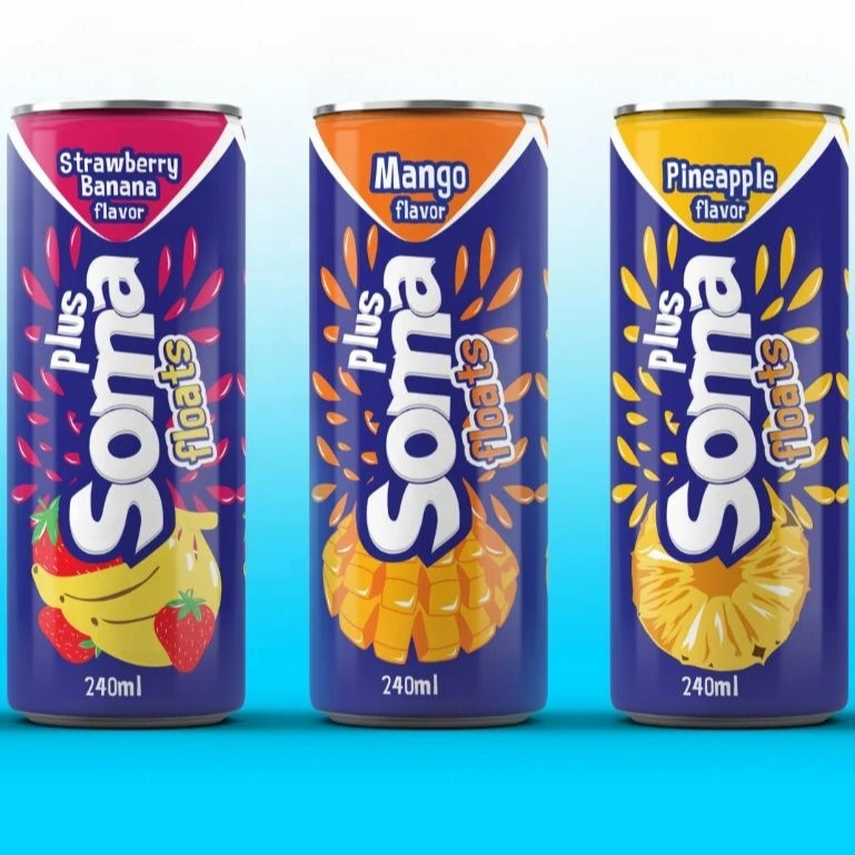 
 Сома плюс плавает напиток  