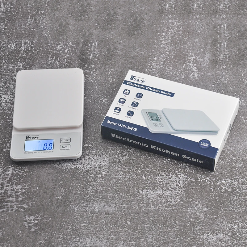 FF1976-2087B   2kg/0.1g multifunctional tray backlight with high household physical scale jewelry scale Accuracy is very good