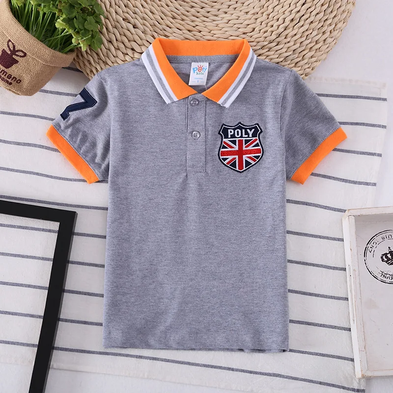Custom Logo Printed Uniform Polo Shirt for Kids Embroidery Custom Logo Free Design Vietnam Clothing