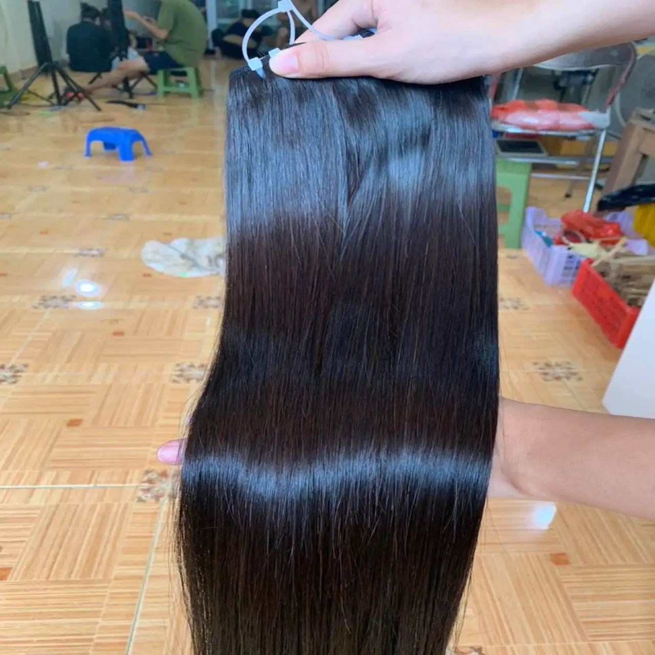 26 28 30 дюймов необработанные вьетнамские Прямые волосы пряди из 100 натуральных необработанных человеческих волос сверхдлинные бразильские человеческие норки