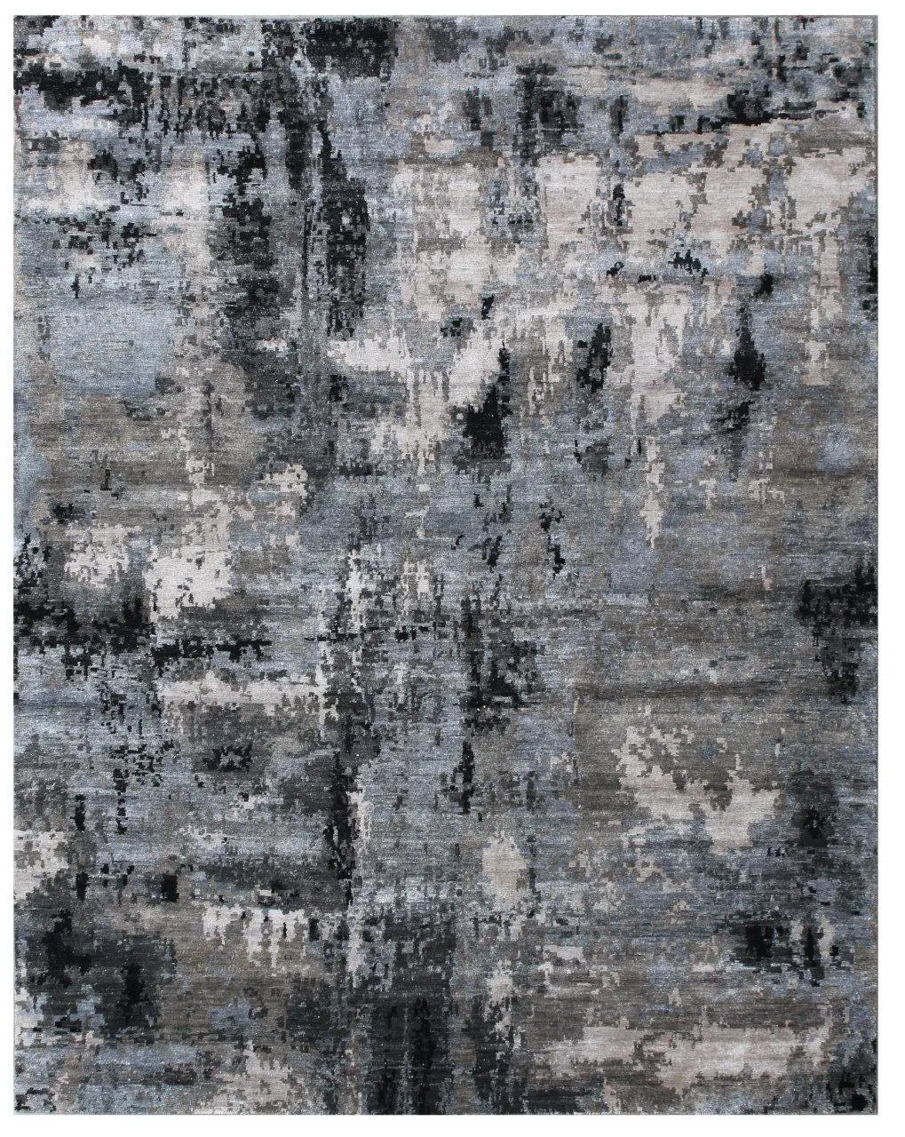 ABSTRACT DESIGN HANDMADE BAMBOO SILK CARPET 2021