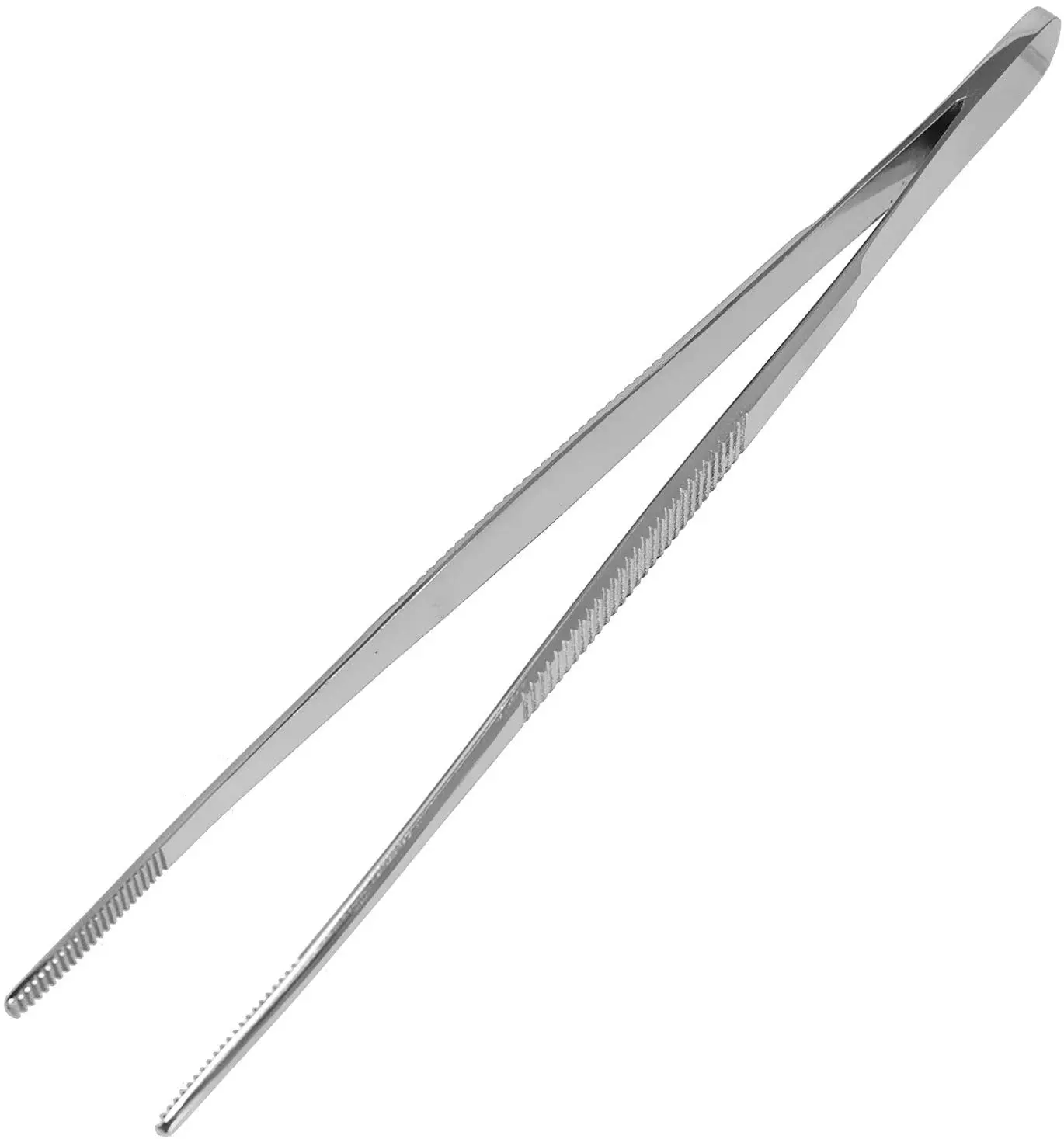 Хирургический пинцет и щипцы для повязки длиной 5 дюймов из высококачественной нержавеющей стали с зубцами