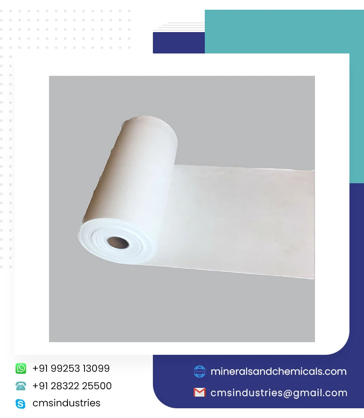 Ceramic Fiber Paper Wholesale Price Bulk Supply Ceramic Fiber Paper
