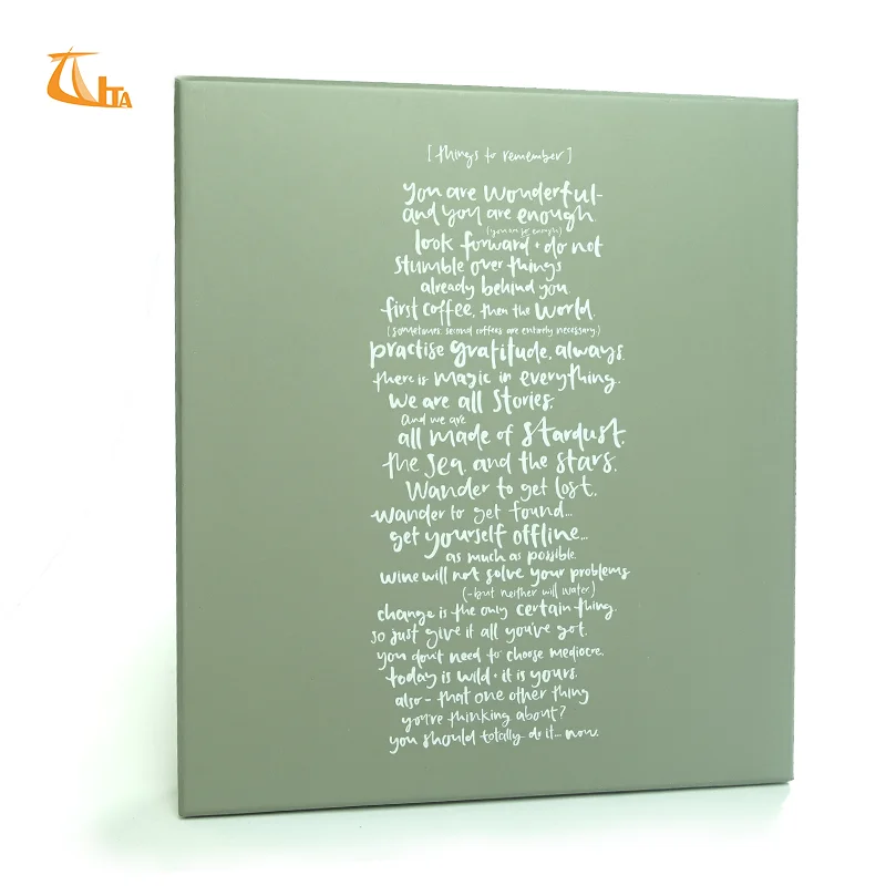 Custom cardboard packaging gift box foiling packing box with logo