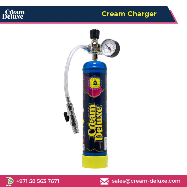 Entirely Disposable Whipped Cream Charger Cream Deluxe 615g for UK Buyers