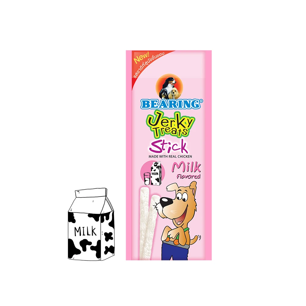 Bearing Jerky Treats Stick Pet Dog Snack 50g. # Grilled Chicken