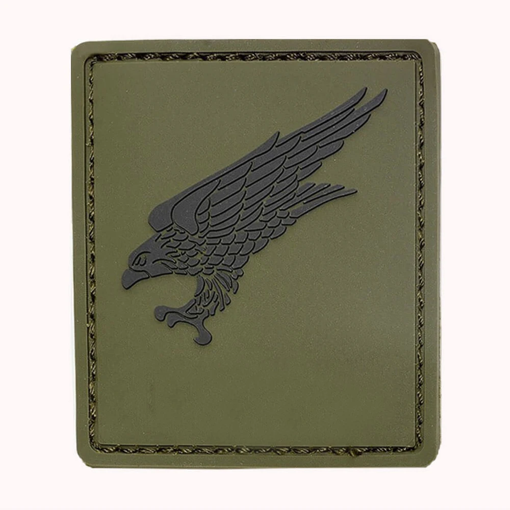 OEM factory custom made martial arts logo embroidery patches / Personalized Design Custom PVC rubber Badges