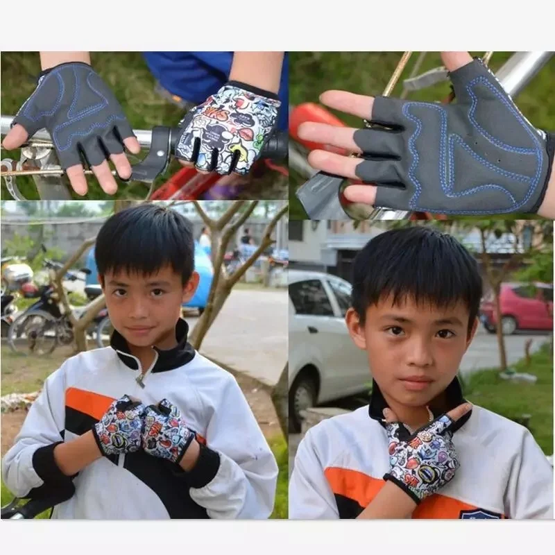 Summer Kids Cycling Gloves