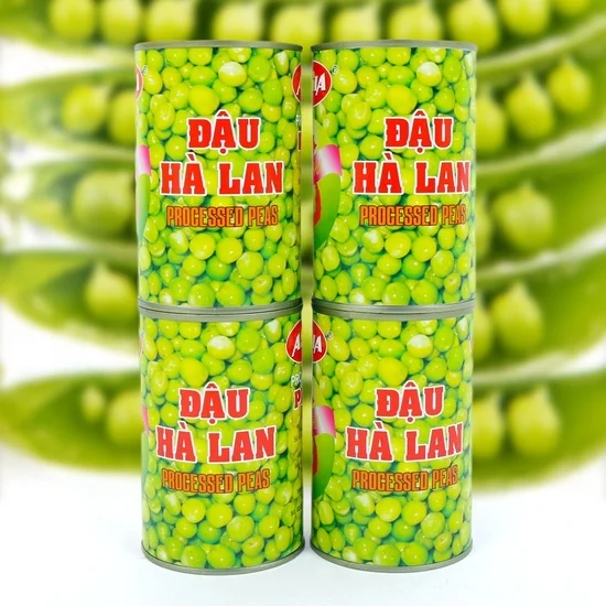 
Vietnamese Top Branch Canned green peas 450ml 